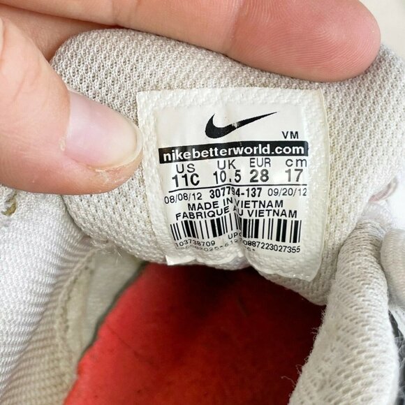 Nike Air Max 90 PS Youth Kids Running Athletic Sneaker Infrared 11C 307794-137 - Picture 5 of 8